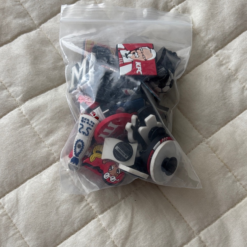 38 piece Croc Charms